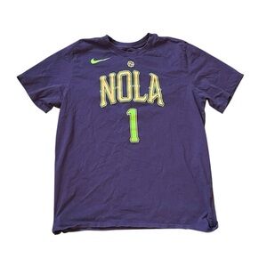 Nike Zion Williamson NOLA Pelicans Tee L